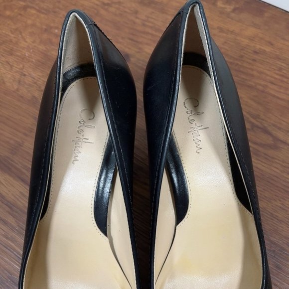 Cole Haan Black Pointed Heels - Picture 5 of 14